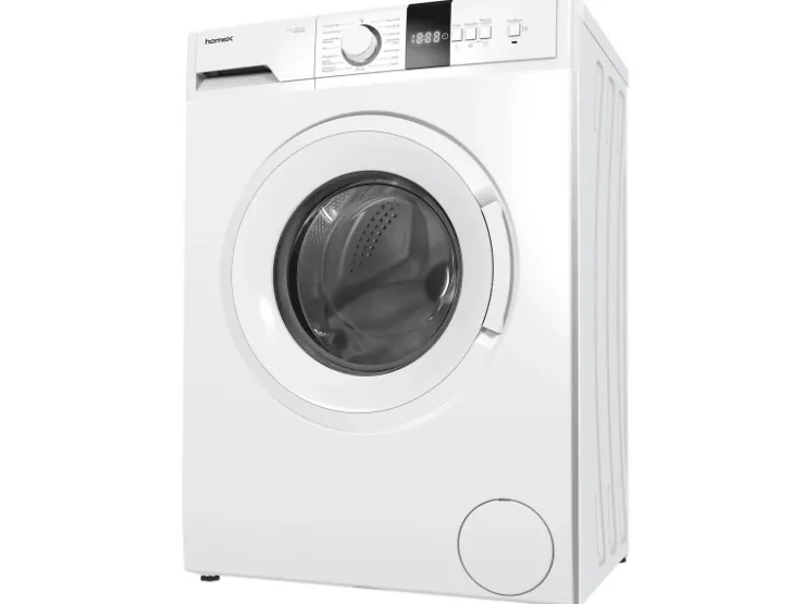 New homeX Waschmaschine 7kg 1200 U/Min Inverter Motor AquaStop Schontrommel 15 Programme WF712B-W