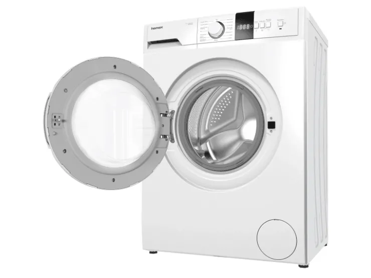 New homeX Waschmaschine 7kg 1200 U/Min Inverter Motor AquaStop Schontrommel 15 Programme WF712B-W