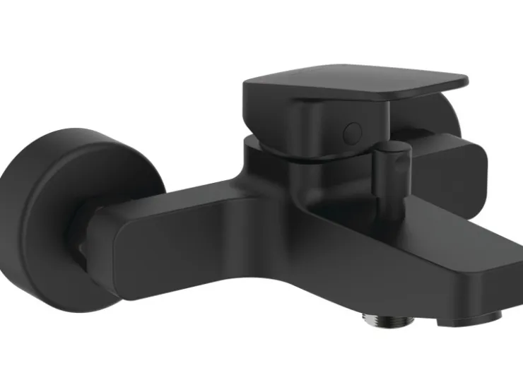 Ideal Standard Einhebelmischer<Badearmatur Aufputz Ceraplan Schwarz Matt