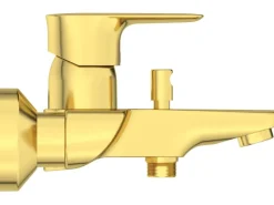 Badearmatur Connect Air Aufputz Brushed Einhebelmischer