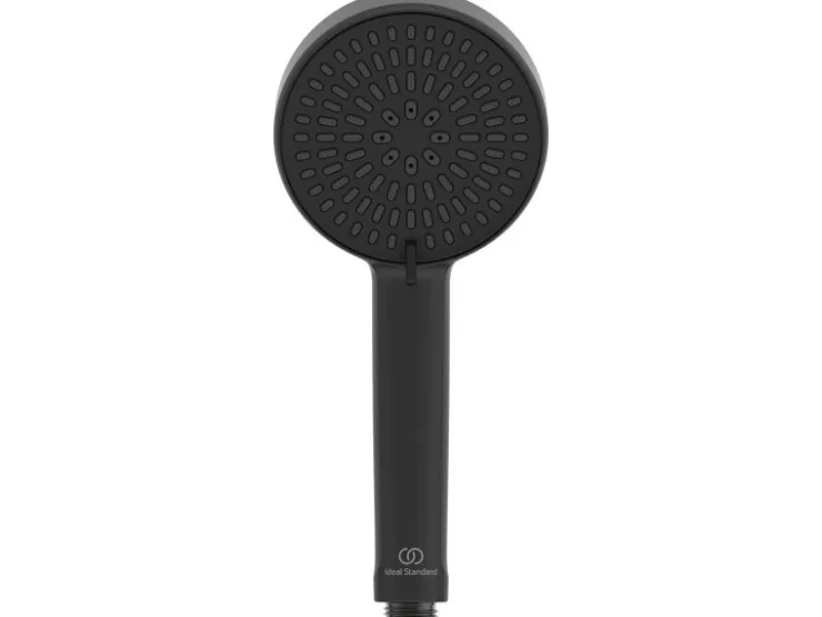 Ideal Standard Einhebelmischer<Duschsystem Einhebel-Armatur mit 2 Brausen Schwarz Matt