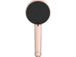 Ideal Standard Einhebelmischer<Duschsystem Einhebel-Armatur mit Regen- und Handbrause Rosé Rose