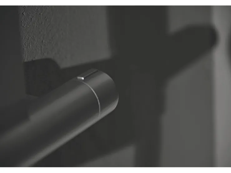 Ideal Standard Einhebelmischer<Duschsystem Einhebel-Armatur mit Regen- und Handbrause Silver