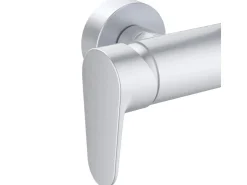 Ideal Standard Einhebelmischer<Duschsystem Einhebel-Armatur mit Regen- und Handbrause Silver