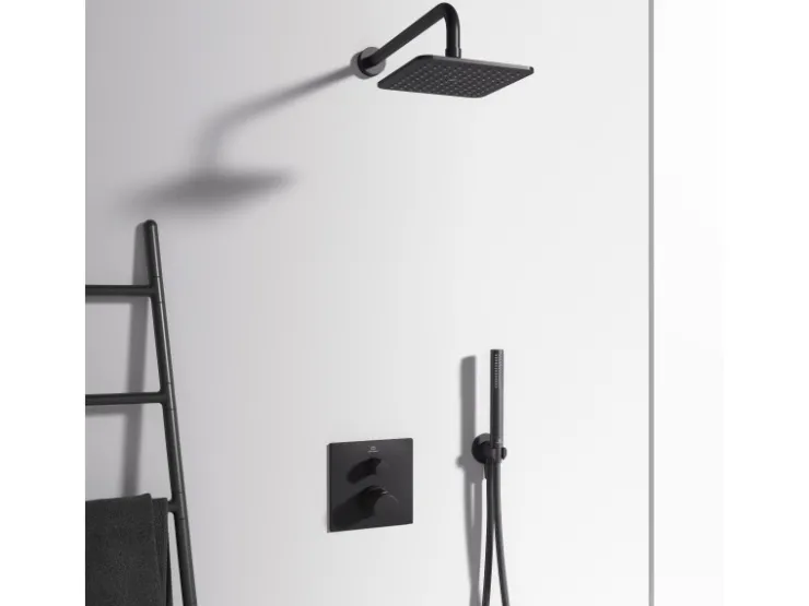 Ideal Standard Einhebelmischer<Einzelthermostat Ceratherm C100 Unterputz Silk Black