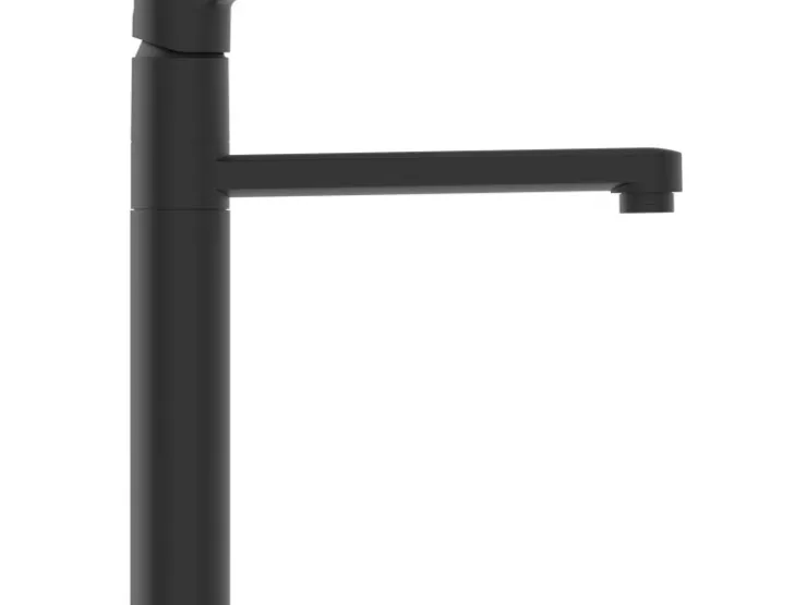 New Ideal Standard Küchenarmatur Cerafine O hoher Auslauf Silk Black Schwarz