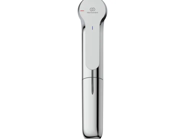Ideal Standard Einhebelmischer<Küchenarmatur Ceraflex BlueStart herausziehbare Handbrause Chrom