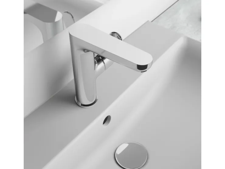 Ideal Standard Einhebelmischer<Waschtischarmatur Cerafine O H155 ohne Ablaufgarnitur Chrom