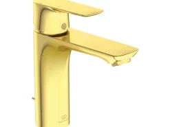 Ideal Standard Einhebelmischer<Waschtischarmatur Connect Air Grande o. Ablaufg. Brushed Gold