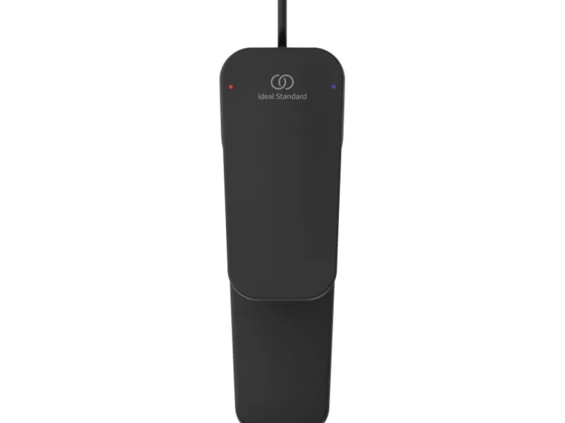 Hot Waschtischarmatur Ceraplan H75 mit Ablaufgarnitur Schwarz Matt Einhebelmischer
