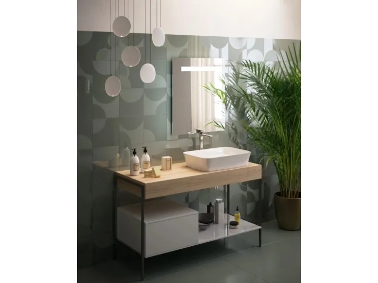Ideal Standard Einhebelmischer<Waschtischarmatur Connect Air ohne Ablgar. verlängerter Sockel Ch