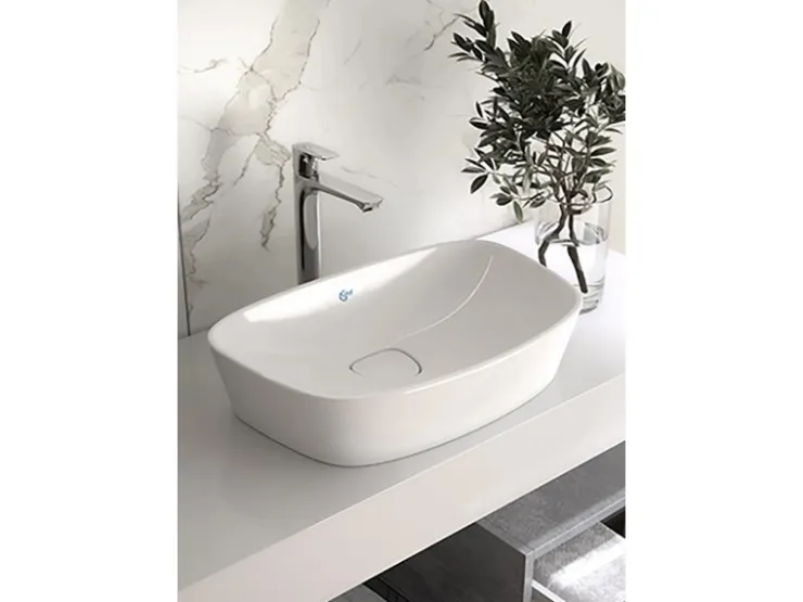 Ideal Standard Einhebelmischer<Waschtischarmatur Connect Air ohne Ablgar. verlängerter Sockel Ch