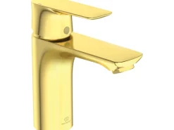 Ideal Standard Waschtischarmatur Connect Air o. Ablaufgarnitur Brushed Gold