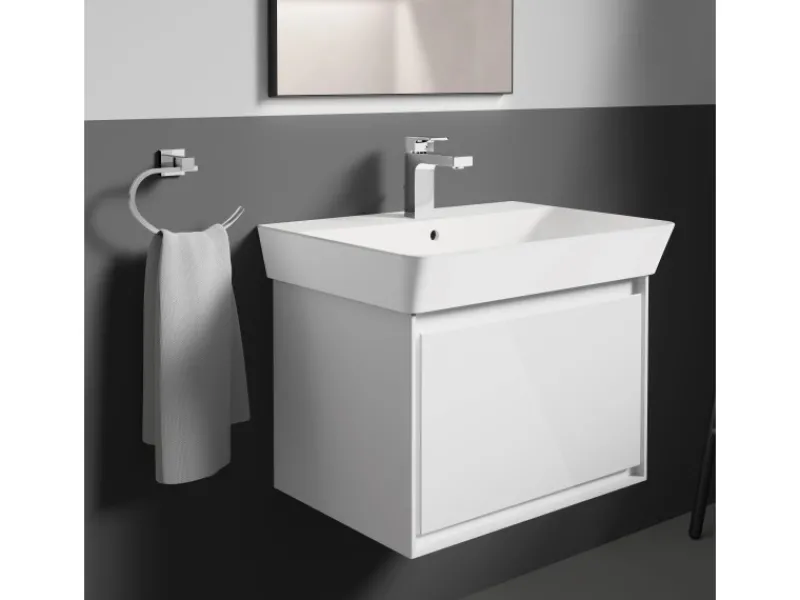 Outlet Waschtischarmatur Edge Chrom Einhebelmischer