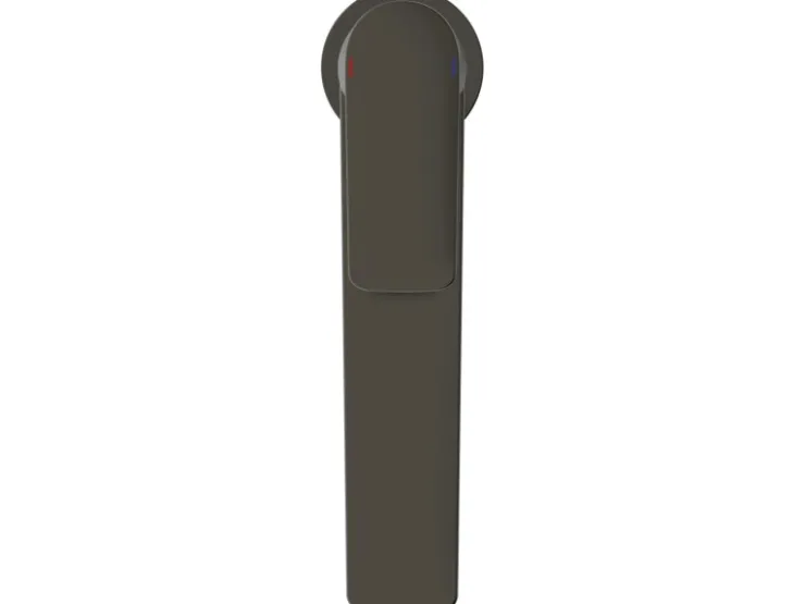 Ideal Standard Einhebelmischer<Waschtischarmatur Connect Air verl.Sockel o.Ablaufg.Magnetic Grey Grau