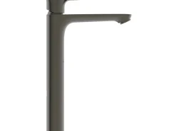 Ideal Standard Einhebelmischer<Waschtischarmatur Connect Air verl.Sockel o.Ablaufg.Magnetic Grey Grau
