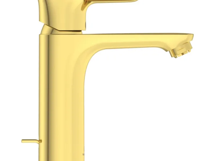 Ideal Standard Einhebelmischer<Waschtischarmatur Connect Air Niederdruck Grande Brushed Gold