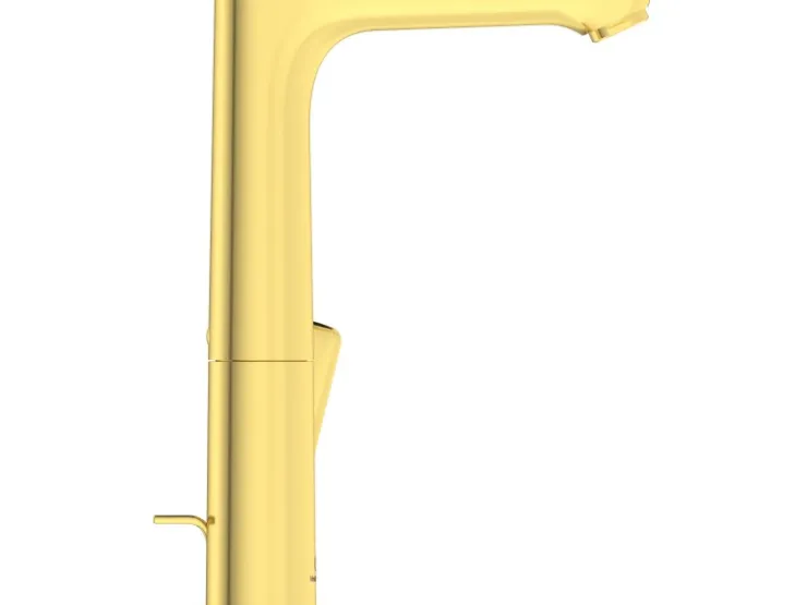 Ideal Standard Einhebelmischer<Waschtischarmatur Connect Air mit hohem Auslauf Brushed Gold