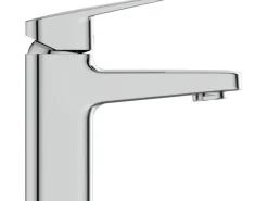Ideal Standard Einhebelmischer<Waschtischarmatur Ceraplan Chrom mit PushOpen-Ventil H75