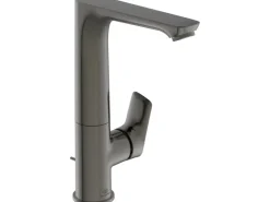 Ideal Standard Einhebelmischer<Waschtischarmatur Connect Air mit hohem Auslauf Magnetic Grey Grau