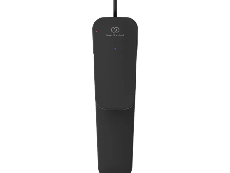 Ideal Standard Einhebelmischer<Waschtischarmatur Ceraplan H90 BlueStart m. Ablaufg. Schwarz Matt