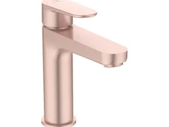 Ideal Standard Einhebelmischer<Waschtischarmatur Push-Open Ausladung 125 mm Rosé Rose