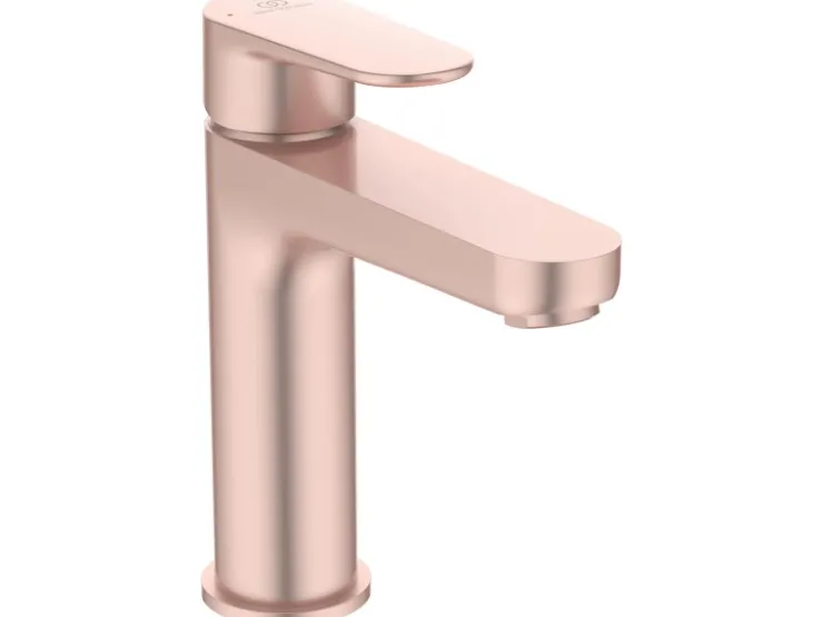 Ideal Standard Einhebelmischer<Waschtischarmatur Push-Open Ausladung 125 mm Rosé Rose