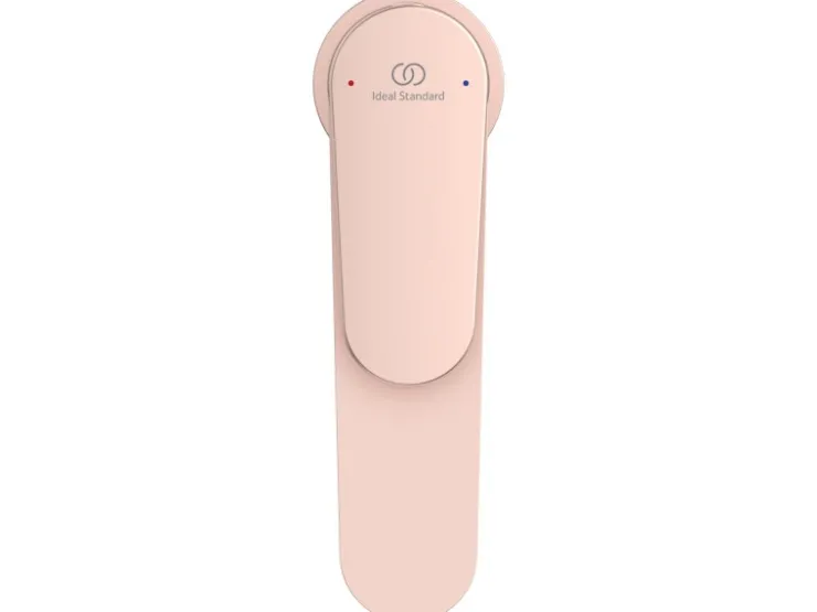 Ideal Standard Einhebelmischer<Waschtischarmatur Push-Open Ausladung 125 mm Rosé Rose