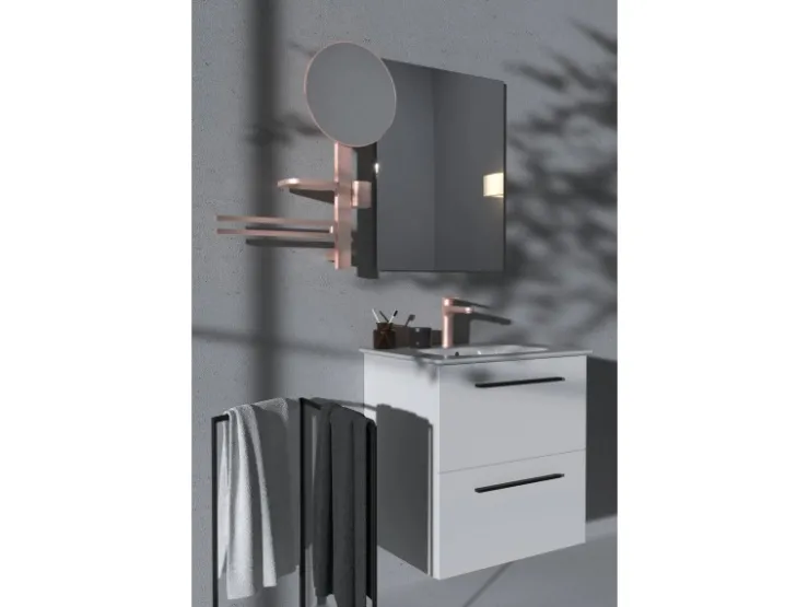 Ideal Standard Einhebelmischer<Waschtischarmatur Push-Open Ausladung 125 mm Rosé Rose