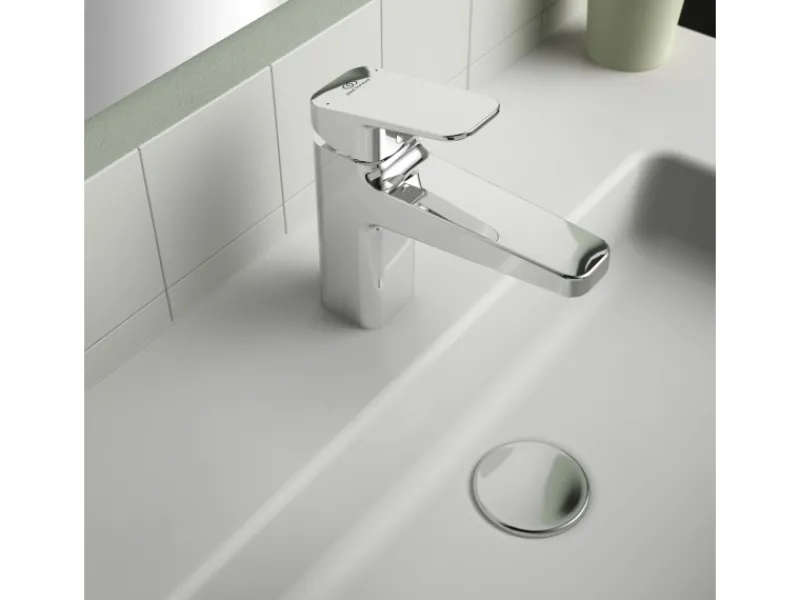 New Waschtischarmatur Ceraplan Chrom ohne Ablaufgarnitur H90 Einhebelmischer