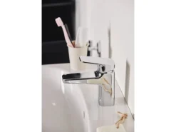 New Waschtischarmatur Ceraplan Chrom ohne Ablaufgarnitur H90 Einhebelmischer