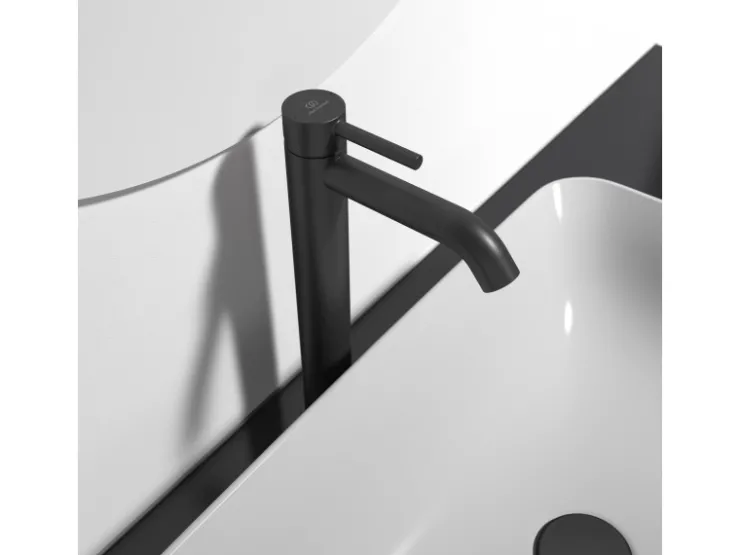 Outlet Waschtischarmatur Melange ohne Ablaufgarnitur Chrom Einhebelmischer