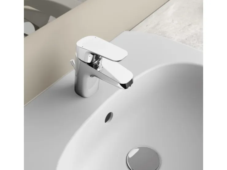 Online Ideal Standard Waschtischarmatur Ceraflex mit Kunststoff-Ablaufgarnitur Chrom
