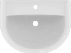 Clearance Ideal Standard Waschtisch Eurovit 60 cm 1 Hahnloch mit Überlauf Weiß