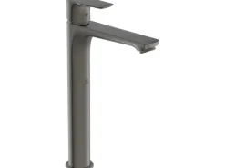 Best Ideal Standard WT-Armatur CAir BlueStart ver.Sockel o. Ablaufg. Magnetic Grey Grau