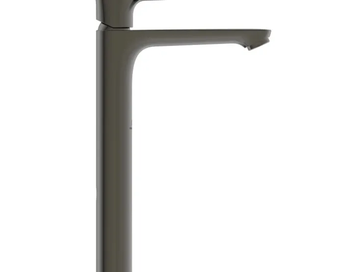Best Ideal Standard WT-Armatur CAir BlueStart ver.Sockel o. Ablaufg. Magnetic Grey Grau