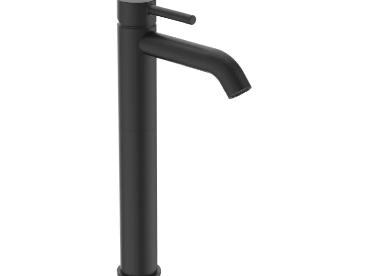 Sale Ideal Standard WT-Armatur Ceraline verlängerter Sockel o. Ablaufg. Silk Black Schwarz
