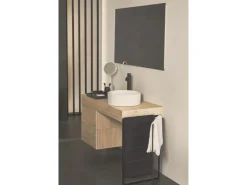 Sale Ideal Standard WT-Armatur Ceraline verlängerter Sockel o. Ablaufg. Silk Black Schwarz