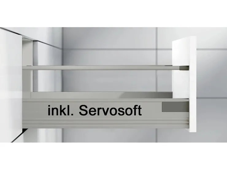 Online Impuls Küchen Einbauküche IBZ4350LH 225 x 241 cm Beton-Optik ohne E-Geräte