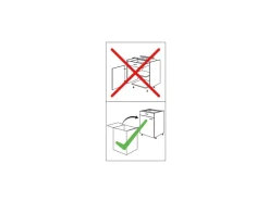 Discount Impuls Küchen Küchenzeile IBZ42807L 280 cm ohne E-Geräte Grafit