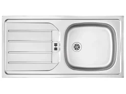 Outlet Impuls Küchen Küchenzeile IKZ12806L 280 cm  mit E-Geräten Grafit