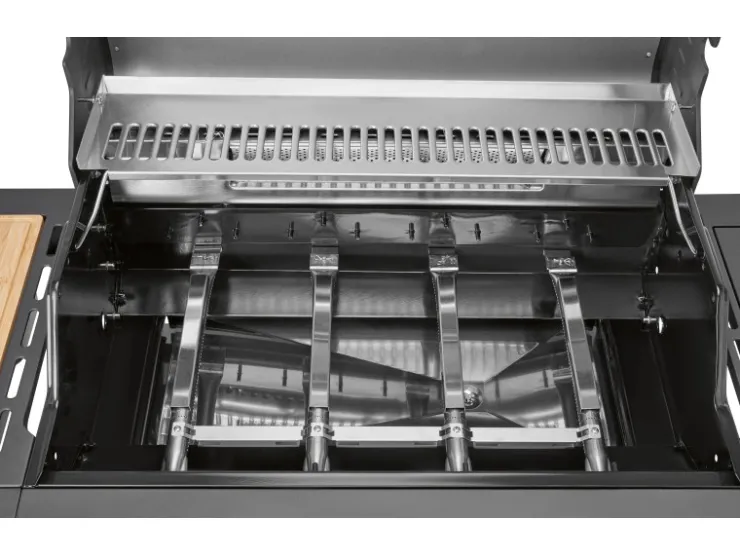 Jamestown-Grill Schneidebretter<Jamestown Gasgrill Knox Masterclass 4-Brenner
