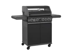 Online Juskys BBQ Gasgrill Savannah mit 4 Brennern & 1 Seitenbrenner