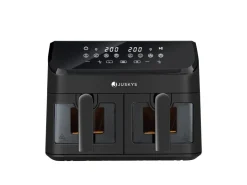 Clearance Juskys 2 Zonen Heißluftfritteuse 9L