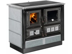 Sale Justus Küchenofen Rustico 90 2.0 Speckstein Schwarz 7 kW
