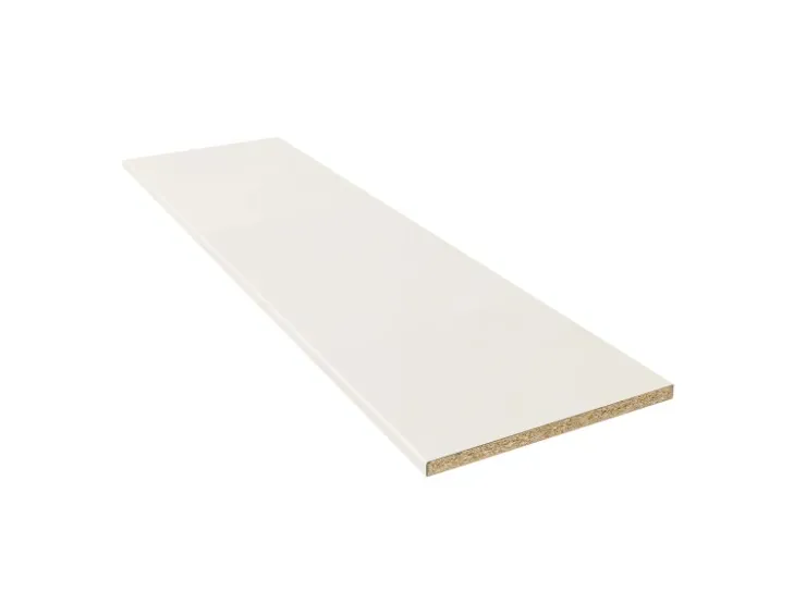 Best Kaindl Arbeitsplatte 260 cm x 60 cm x 2,8 cm Weiß