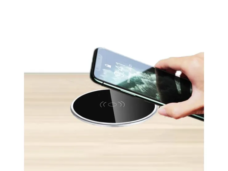 Haushaltsgeräte<kalb Qi Einbau Schnellladegerät Fast Charge 20W Wireless Induktion Charger Drahtlos Ladestation Für Smartphones und Zubehör