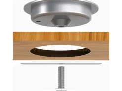 Haushaltsgeräte<kalb Qi Einbau Schnellladegerät Fast Charge 20W Wireless Induktion Charger Drahtlos Ladestation Für Smartphones und Zubehör