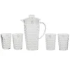 Sale Kanne 2 l inkl. 4 Gläsern Kunststoff Transparent