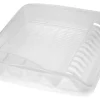 Sale Geschirrabtropfkorb Pierre mit Tablett  39,5 cm  x 39,5 cm x 8 cm Transp Küchenhelfer